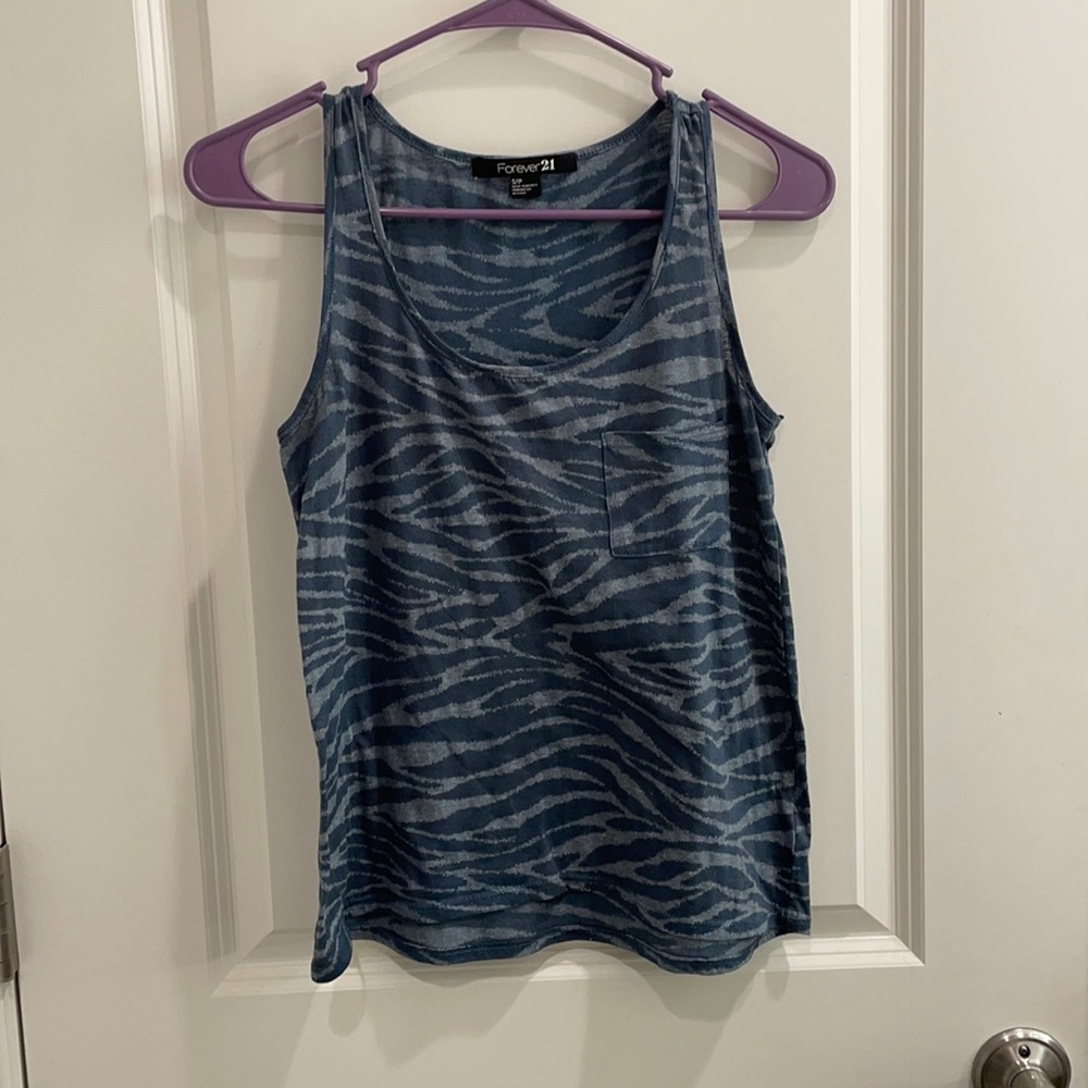 Blue Tank Top